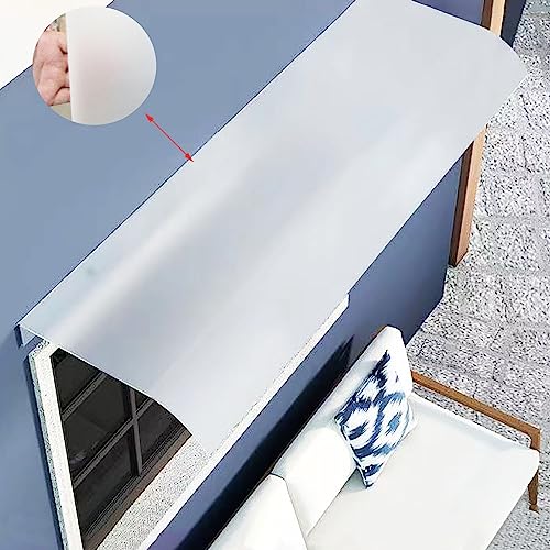 Fenstermarkise Markisen für Terrassentür Vordach Outdoor Unsichtbares Vordach Ohne Halterungen Fenster Traufe Balkon Haushalt Transparent Leise Markise Beständige Paneele Sonnenlicht von TYHAYJYK