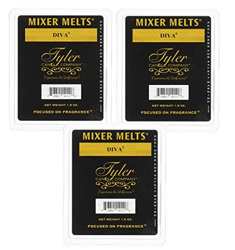 Tyler Candle Diva Mixer Melts von Tyler Candle, 3 Stück von TYLER CANDLE COMPANY