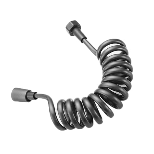 TYMYW Brauseschlauch Flexibel Einziehbarer Brauseschlauch Spiralschlauch Federschlauch für Bidet Brause,Grau,4M TYMYW Brauseschlauch Flexibel Einziehbarer Brauseschlauch Spiralschlauch Federschlauch für Bidet Brause,Grau,4M von TYMYW