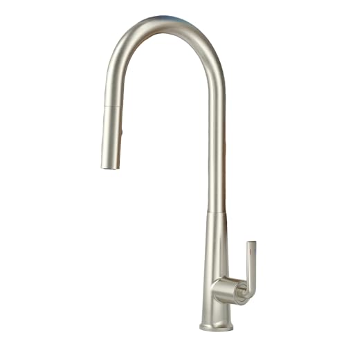 TYMYW Wasserhahn Küche Ausziehbar, Küchenarmatur mit Brause Einhebelmischer 360° Schwenkbar Zwei Sprühfunktionen,Gebürstet TYMYW Wasserhahn Küche Ausziehbar, Küchenarmatur mit Brause Einhebelmischer 360° Schwenkbar Zwei Sprühfunktionen,Gebürstet von TYMYW