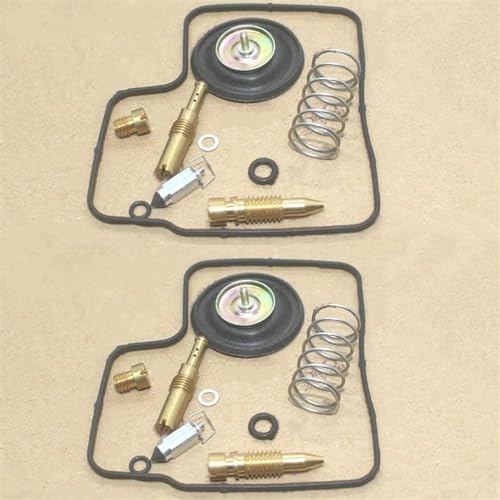 Ersatzzubehör Vergaser-Reparatursatz Für Für BROS 400 NT400 1990 1991 1992 1993 1994 1995 NT Schiebemembran Vergaser Wiederaufbau Schwimmerventil Schrauben Dichtungen von TYNBV