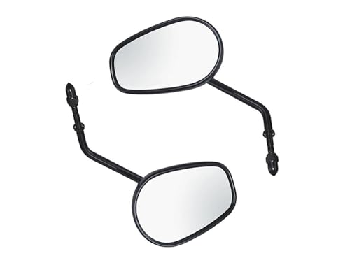 TYNBV Motorradzubehör Rückansicht Lenker Spiegel Für Harley Street Glide FLHX 2006-2015 2016 2017 2018 2019 2020 2021 2022 2023 2024 Motorrad Rückspiegel von TYNBV