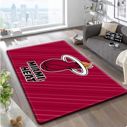 Basketball NBA Teppiche - Trendy Fußmatten für Jungen Schlafzimmer Home Decor Teppiche 100 * 160cm von TYNWASTH