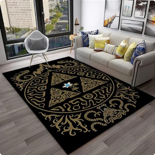 Ouija Tarot Witchcraft Teppich Teppich für Wohnzimmer Schlafzimmer Sofa Fußmatte Dekor Teppich rutschfeste Bodenmatte 80 * 120cm von TYNWASTH