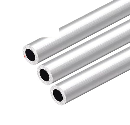 Aluminium-Rohre Aluminiumrohr, 4 mm Dicke, 12–52 mm Außendurchmesser, gerade, 300 mm, 500 mm lang, rund, 6063 Aluminiumlegierungsrohr Metallrohr(300mm,OD 13 x ID 5mm) von TYNXK