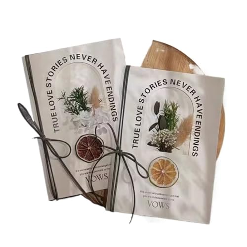 TYNXK Hochzeitsgelübde Kreative Om und Braut Rede High-End handschriftliche Karte Erklärung gefaltet Geschenk(Color-04) von TYNXK