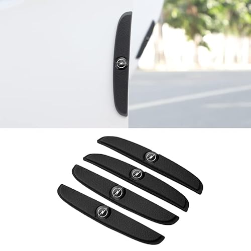 TYREEDE 4 Pcs Autotürschutz Kantenschutz, für Opel Corsa F 2019-2023 Türkantenschutz Stoßschutz Auto Türkantenschoner Aufkleber,A von TYREEDE