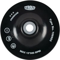 Stützteller Fiberscheiben PAD UNI Ø 125 mm M14 hart von TYROLIT