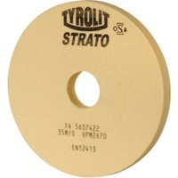 TYROLIT Strato Präzisions-Flachschleifscheibe DxTxH (mm), 350x50x127, 590540 von TYROLIT