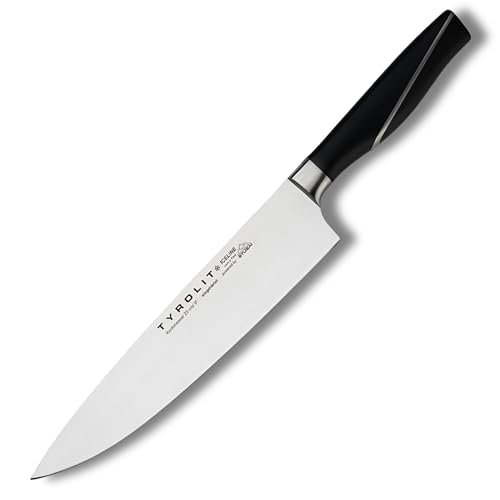Tyrolit LIFE Kochmesser 23cm, mehrfach eisgehärtetes Profi Kochmesser, hochwertige Qualität made in Tirol aus einem Stück rostfreiem Edelstahl geschmiedet, mit perfekter Schärfe Tyrolit LIFE Kochmesser 23cm, mehrfach eisgehärtetes Profi Kochmesser, hochwertige Qualität made in Tirol aus einem Stück rostfreiem Edelstahl geschmiedet, mit perfekter Schärfe von Tyrolit