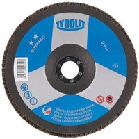 Tyrolit - Schleiflamellenteller Standard gerade ø 125 mm Korn 60 Form 28N von TYROLIT