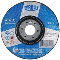 Tyrolit - Schruppschleifscheibe premium rondeller,ø 125 mm, Körnung: 60 Tyrolit - Schruppschleifscheibe premium rondeller,ø 125 mm, Körnung: 60 von TYROLIT