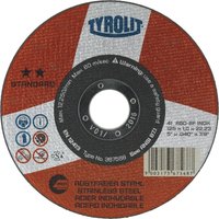 Tyrolit - Trennscheibe gerade Standard 115 x 1,0 mm Inox Form 41 Tyrolit - Trennscheibe gerade Standard 115 x 1,0 mm Inox Form 41 von TYROLIT