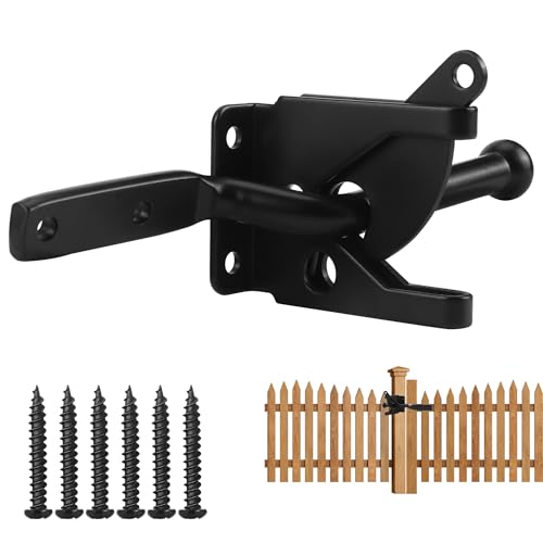 Gartentorfalle Edelstahl Gartentor Riegel Gartentorverschluss Torverriegelung Torriegel Automatischer Selbstsichernder Verriegelung für Gartentor Zauntor Hühnerstall Gartentorfalle Edelstahl Gartentor Riegel Gartentorverschluss Torverriegelung Torriegel Automatischer Selbstsichernder Verriegelung für Gartentor Zauntor Hühnerstall von TYSM-CC