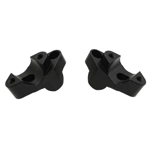 TYSMYXGS Griff Bar Lift Klemme Motorrad Lenker Riser Erhöhung Rohr Klemme Für CFMOTO 450MT 2024 Heben Griff Hebel Verlängerung Adapter Halterung Heighten Adapter(SCHWARZ 2) von TYSMYXGS