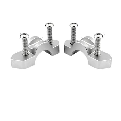 TYSMYXGS Griff Bar Lift Klemme Motorrad-Lenkererhöhungen Klemmadapter Für B&MW R1300GS 2023 2024 2025 Versetzte Lenkerhalterung Verlängerungshalterung Heighten Adapter(15mm) von TYSMYXGS