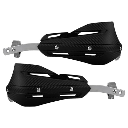 TYSMYXGS Handschützer Winddicht Motorrad-Handschutz, Handschutz Für Lenker ​Für H&onda CRF300L CRF 300 L 300L CRF300 Rally 2021 2022 Handschützer-Abdeckung(SCHWARZ) von TYSMYXGS