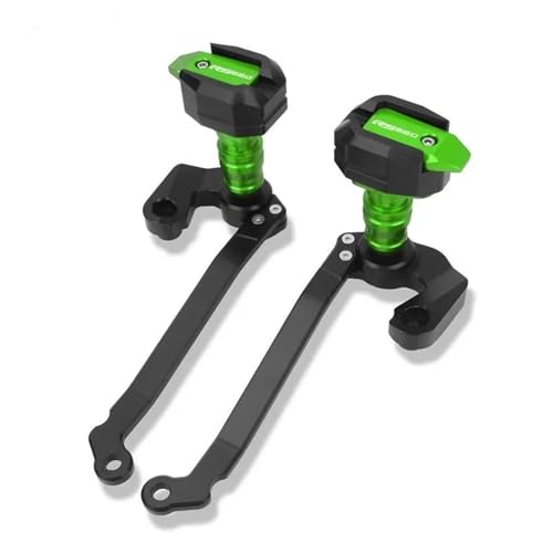 TYSMYXGS Rahmen Schieberegler Motorrad Fallende Schutz Für Aprilia RS660 RS 660 2020-2022 Rahmen Slider Verkleidung Schutz Crash Pad Protector Absturzsicherung(GRÜN) von TYSMYXGS