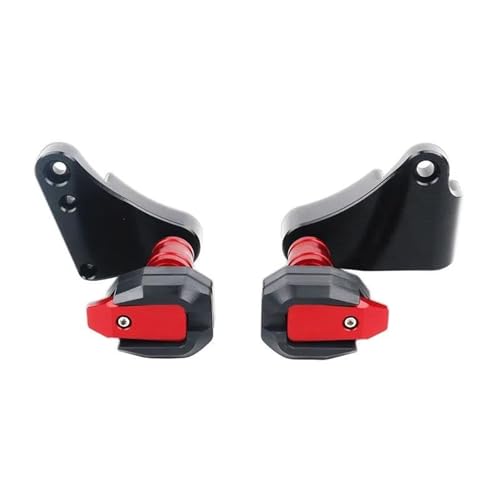 TYSMYXGS Rahmen Schieberegler Motorrad Fallende Schutz Rahmen Slider Verkleidung Schutz Crash Pad Protector Für Suzuki GSX-R1000 GSXR1000 GSXR GSX-R 1000 2017-2023 Absturzsicherung(Rot 1) von TYSMYXGS