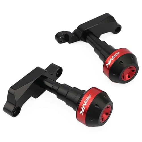 TYSMYXGS Rahmen Schieberegler Motorrad Motor Rahmen Sliders Crash Pad Schutz Für CFMOTO NK800 800 NK 2022-2024 Anti Crash Falling Protector Schutz Absturzsicherung(ROT) von TYSMYXGS