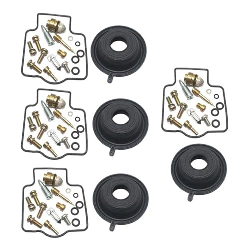 TYSMYXGS Vergaser Kit Motorrad-Vergaser-Reparatursatz Für K&awasaki ZX900 Für Ninja ZX9R GPZ900R 1994–2003 Reparatursatz: Vakuum-Membran-Unterlegscheibe Reparatur Teil TYSMYXGS Vergaser Kit Motorrad-Vergaser-Reparatursatz Für K&awasaki ZX900 Für Ninja ZX9R GPZ900R 1994–2003 Reparatursatz: Vakuum-Membran-Unterlegscheibe Reparatur Teil von TYSMYXGS