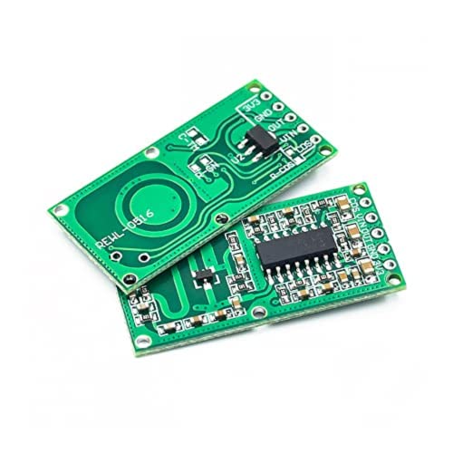 1 Stück RCWL-0516 Mikrowellen-Sensor-Modul, menschlicher Körper, Induktionsschalter, intelligenter Sensor von TYSQXQ