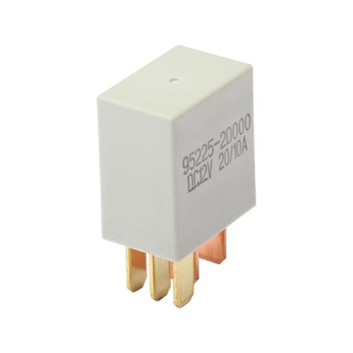 1 x Auto-Relais für Hyundai Ventilator Klimaanlagenrelais 95225-2D000 5-poliges breites Fußrelais von TYSQXQ