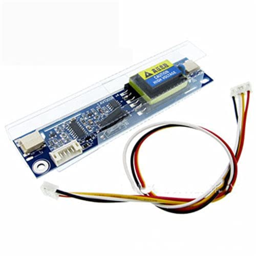 1 x Universal CCFL Inverter LCD Laptop Monitor 2 Lampen 10 V - 28 V für 10 - 26 Zoll Breitbild-Hintergrundbeleuchtung Bildschirm Modul von TYSQXQ