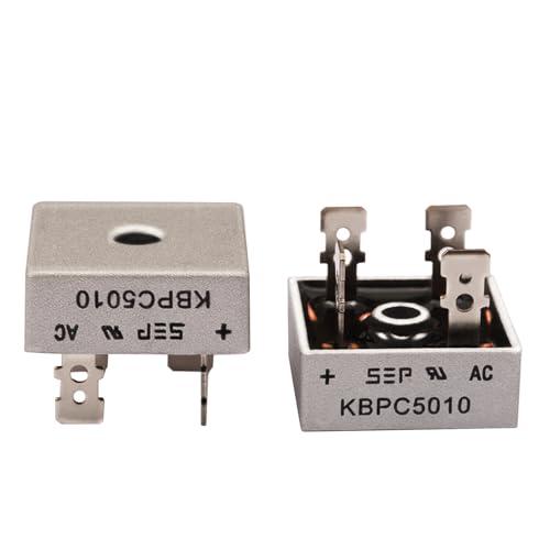 10 Stück 1000 V 50 A Metallgehäuse einphasige Diodenbrückengleichrichter KBPC5010 10X 10 Stück 1000 V 50 A Metallgehäuse einphasige Diodenbrückengleichrichter KBPC5010 10X von TYSQXQ