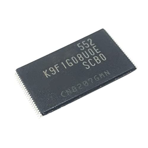 5 Stück K9f1g08u0e SLC Nand Flash Parallel 3,3V 1Gbit 128M X 8Bit 20Ns 63-Pin Memory Chip Tsop48 K9f1g08u0e-Scb0 von TYSQXQ