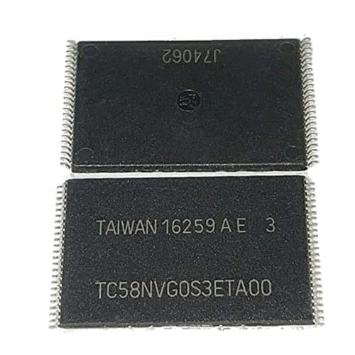 5 x Tc58nvg0s3eta SLC Nand Flash Parallel 3,3V 1G-Bit 128M X 8 30Us 48-Pin Tsop Ic Chip von TYSQXQ