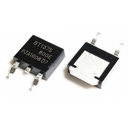 5 x Zwei-Wege-Thyristor BT137S-800 8A/800V TO-252 großer Chip von TYSQXQ