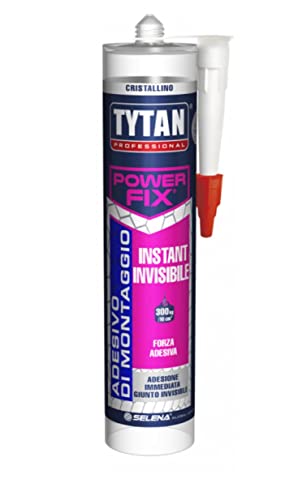 Power Fix Sofort Unsichtbarer Montagekleber 290 Ml Kristallin Power Fix Sofort Unsichtbarer Montagekleber 290 Ml Kristallin von TYTAN PROFESSIONAL