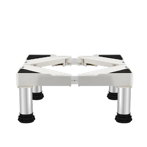 TYTFTDLD Waschmaschine Untergestell Höhe19cm, Verstellbare Sockel für Mini Geschirrspüler,Unterschrank,Kühlschrank Sockel,Geschirrspüler,Waschmaschinensockel (waschmaschinen untergestell, Höhe:19cm) von TYTFTDLD