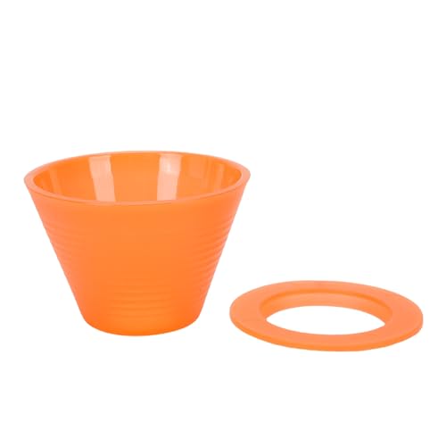 TYTOGE Coffee Brewing Filter Cone Cup, Wiederverwendbare Robuste PP über Tropfbecher mit Basis, Verbessert den Geschmack und das, Ideal für die Heimküche von TYTOGE