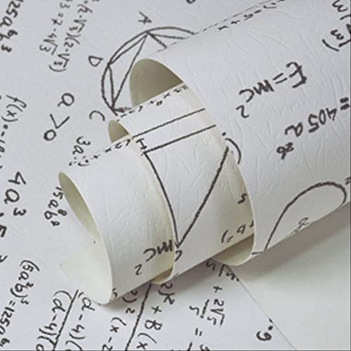 Schwarz Weiß Tapete Tafel Geometrie Math Formel Persönlichkeit Tapete Kinderzimmer Thema Tapete 10m lang 53cm breit A Schwarz Weiß Tapete Tafel Geometrie Math Formel Persönlichkeit Tapete Kinderzimmer Thema Tapete 10m lang 53cm breit A von TYUINMG