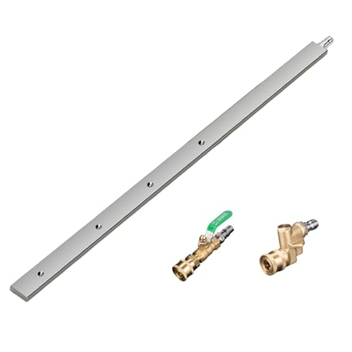 Kühlerreinigungsstab 60cm - Tragbare Hochdruckreiniger-Pistole mit 1/4 Zoll Schnellkupplung, Profi Kühler-Reinigungs-Werkzeug für Autowäsche & Fahrzeugwäsche (60cm) von TYUIOP