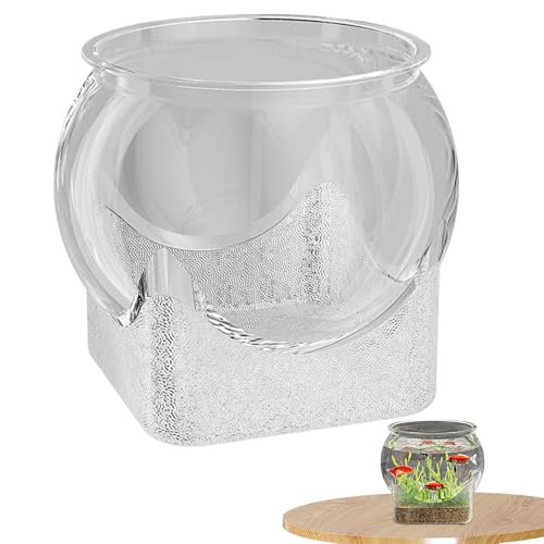 TYUKXJH Aquarium Vase | Fischwanne transparent | Blumendekor für Büro Haus Wohnzimmer Badezimmer Schlafsaal | elegant und funktional von TYUKXJH