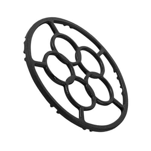 TYUKXJH Brennerhalter, Stativ aus Gusseisen für Herd | Reduzierring 18 cm für Kochtopf, Kaffeemaschine, Pfanne TYUKXJH Brennerhalter, Stativ aus Gusseisen für Herd | Reduzierring 18 cm für Kochtopf, Kaffeemaschine, Pfanne von TYUKXJH