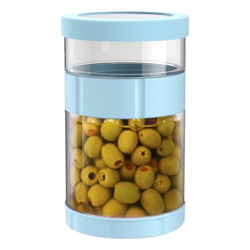 TYUKXJH Einmachgläser mit Deckeln, wasserdichte Aufbewahrung für Gurken, wasserdichter Behälter, Flüssigkeitstrennung, robust, große Öffnung für Honig, , Konserve, Küche, Gärung von TYUKXJH