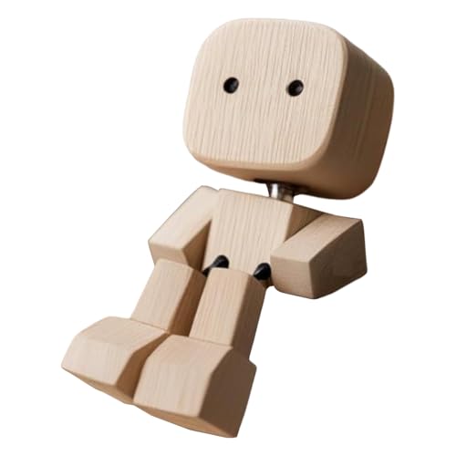 TYUKXJH Figur Mann aus Holz – Figur aus Holz, schwingend, dekorativ, skulptural, mobil für Armaturenbrett, Wohnzimmer, Büro, Schlafzimmer, Schlafsaal, Klassenzimmer, Reise TYUKXJH Figur Mann aus Holz – Figur aus Holz, schwingend, dekorativ, skulptural, mobil für Armaturenbrett, Wohnzimmer, Büro, Schlafzimmer, Schlafsaal, Klassenzimmer, Reise von TYUKXJH