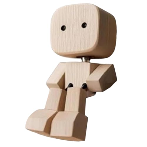 TYUKXJH Figur aus Holz mit Kopfschütteln | Innendekoration Auto – Kreative Figur aus Holz für die Dekoration von Schlafzimmer, Auto, Bibliothek, Büro, Arbeitszimmer, TYUKXJH Figur aus Holz mit Kopfschütteln | Innendekoration Auto – Kreative Figur aus Holz für die Dekoration von Schlafzimmer, Auto, Bibliothek, Büro, Arbeitszimmer, von TYUKXJH