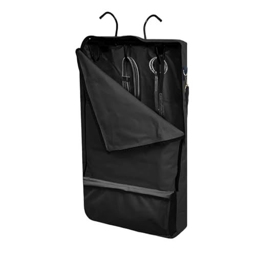 TYUKXJH Halfter Tasche für | Tragetasche für Geschirr mit Haken | Zubehör Organizer großes Volumen für Reiten | Halfter Seil Gebiss Zügel Geschirr von TYUKXJH