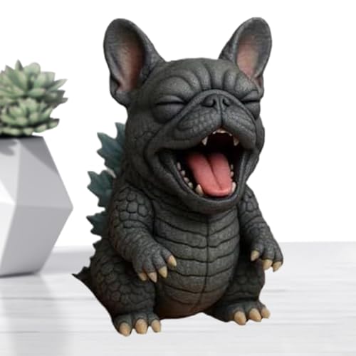 TYUKXJH Hundefiguren, handgefertigte Hundeskulpturen für Büro – kleine Tierskulptur, Tierfigur, detailliert, lustig, aus Kunstharz, für Dekoration, Haus, Büro, Kamin, TV-Möbel, Raum TYUKXJH Hundefiguren, handgefertigte Hundeskulpturen für Büro – kleine Tierskulptur, Tierfigur, detailliert, lustig, aus Kunstharz, für Dekoration, Haus, Büro, Kamin, TV-Möbel, Raum von TYUKXJH