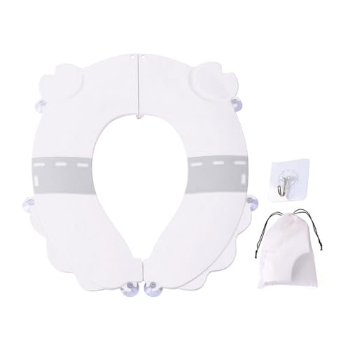TYUKXJH Kinder Toilettensitz, Spritzwassergeschützter Toilettensitz für Töpfchentraining, Klappbar und Tragbar für Kinder Kleinkinder Badezimmer Auto Reisen Zuhause TYUKXJH Kinder Toilettensitz, Spritzwassergeschützter Toilettensitz für Töpfchentraining, Klappbar und Tragbar für Kinder Kleinkinder Badezimmer Auto Reisen Zuhause von TYUKXJH