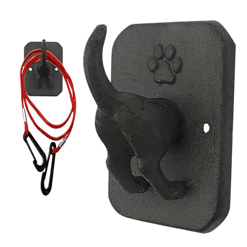 TYUKXJH Kleiderhaken – Hundehaken aus Gusseisen mit Seil für Mantel | dekoratives für Haus, Wohnung, Bauernhaus, Wohnzimmer, Organisation von Eingang und Schlafzimmer für Hüte und Mäntel TYUKXJH Kleiderhaken – Hundehaken aus Gusseisen mit Seil für Mantel | dekoratives für Haus, Wohnung, Bauernhaus, Wohnzimmer, Organisation von Eingang und Schlafzimmer für Hüte und Mäntel von TYUKXJH