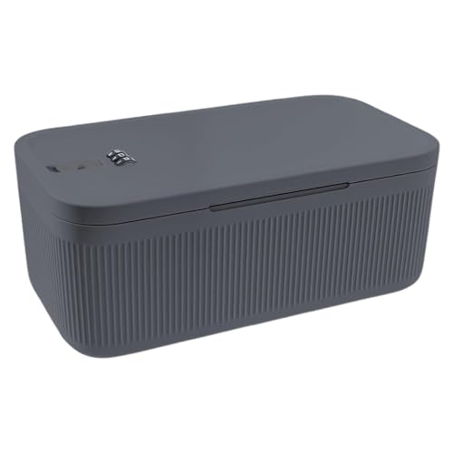 TYUKXJH Medikamententasche mit Zahlencode, 23,9 x 13,1 cm, abschließbar, Organizer, Telefonbehälter mit Geheimcode, tragbar und stapelbar, wasserdicht von TYUKXJH