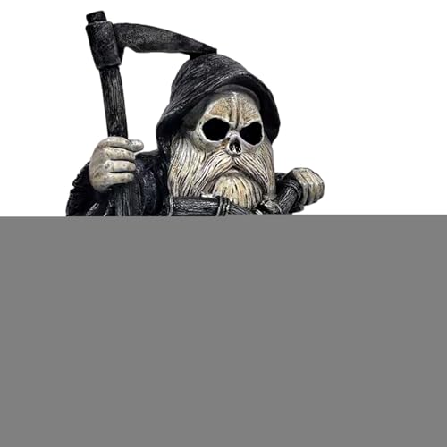 TYUKXJH Skelettstatue – Figur Sensenmann Skelett für Büro, Halloween-Dekoration für Haus, Bar, Thematisch, Nachttisch, Bibliothek, Schaufenster TYUKXJH Skelettstatue – Figur Sensenmann Skelett für Büro, Halloween-Dekoration für Haus, Bar, Thematisch, Nachttisch, Bibliothek, Schaufenster von TYUKXJH