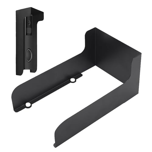 TYUKXJH Türklingelabdeckung gegen Regen und Wind, aus Metall, schwarz, Ringgröße, 8,7 x 14,5 cm, Türklingelabdeckung, ideal für Wohnungseingang, Wohnung, Haustür, Villa TYUKXJH Türklingelabdeckung gegen Regen und Wind, aus Metall, schwarz, Ringgröße, 8,7 x 14,5 cm, Türklingelabdeckung, ideal für Wohnungseingang, Wohnung, Haustür, Villa von TYUKXJH