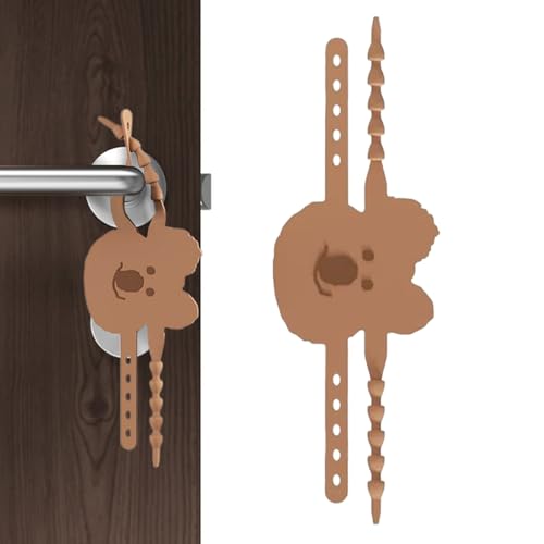 TYUKXJH Türstopper, geräuscharm – Türstopper aus Holz, Anti-Lammung | saugfähiges Kissen in Koala-Form für Kinderzimmer, Bibliothek, Wohnung, Klassenzimmer, Büro, Schlafzimmer TYUKXJH Türstopper, geräuscharm – Türstopper aus Holz, Anti-Lammung | saugfähiges Kissen in Koala-Form für Kinderzimmer, Bibliothek, Wohnung, Klassenzimmer, Büro, Schlafzimmer von TYUKXJH